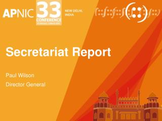 Secretariat Report