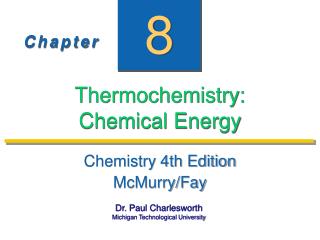 Thermochemistry: Chemical Energy