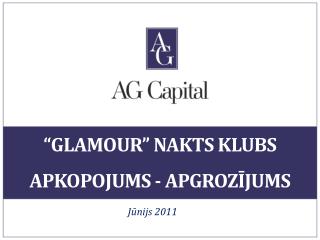 “ Glamour ” nakts klubs apkopojums - apgrozījums