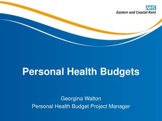 Personal Health Budgets