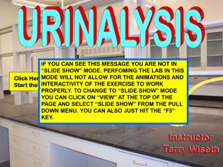 URINALYSIS