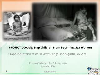 PROJECT UDAAN: Stop Children From Becoming Sex Workers