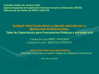 Comisión Andina de Juristas (CAJ)