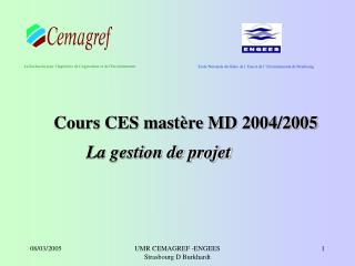 La gestion de projet