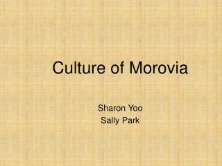 Culture of Morovia