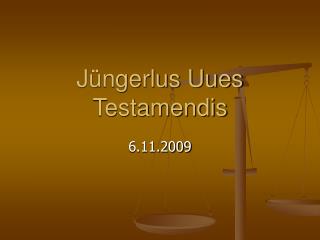 Jüngerlus Uues Testamendis