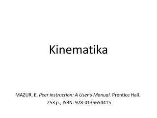 Kinematika