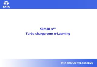 SimBLs™ Turbo charge your e-Learning