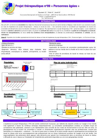 * Association Interrégionale de Guidance et de Santé – AIGS 84 rue Saint Lambert, 4040 Herstal