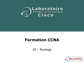 Formation CCNA