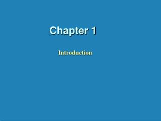 Chapter 1