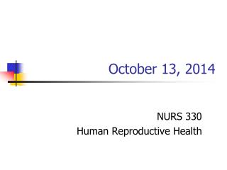 October 13, 2014