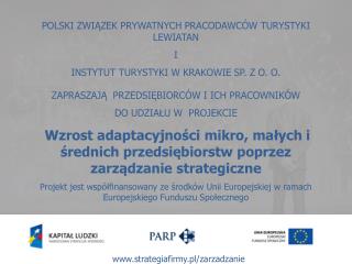 POLSKI ZWIĄZEK PRYWATNYCH PRACODAWCÓW TURYSTYKI LEWIATAN I