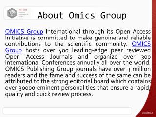 About Omics Group