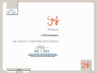 BIMED GAF ITALY