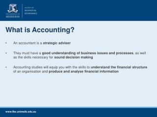 What is Accounting?