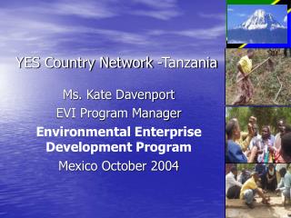 YES Country Network -Tanzania