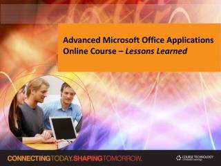 Advanced Microsoft Office Applications Online Course – Lessons Learned