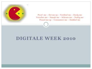 Digitale Week 2010