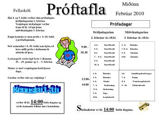 Miðönn Febrúar 2010