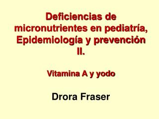 Drora Fraser