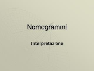 Nomogrammi