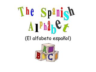 (El alfabeto español)
