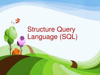 Structure Query Language (SQL)