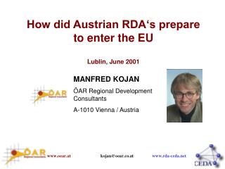 How did Austrian RDA‘s prepare to enter the EU Lublin, June 2001
