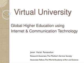 Virtual University