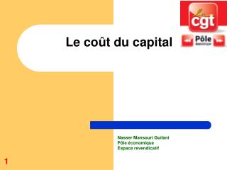 Le coût du capital