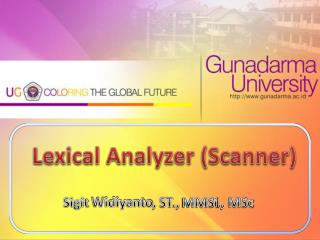 Lexical Analyzer (Scanner)