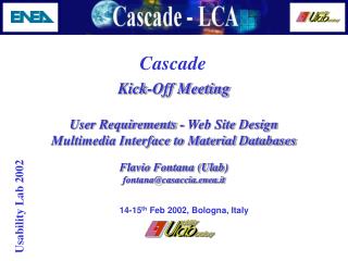 Usability Lab 2002