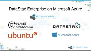 DataStax Enterprise on Microsoft Azure