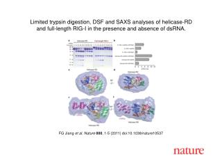 FG Jiang et al . Nature 000 , 1 - 5 (2011) doi:10.1038/nature10537