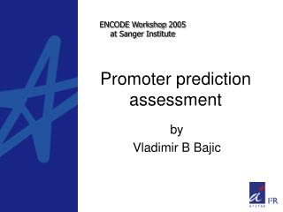 Promoter prediction assessment