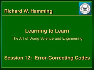 Richard W. Hamming