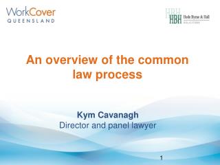 An overview of the common law process