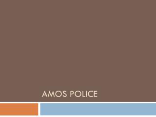 Amos Police