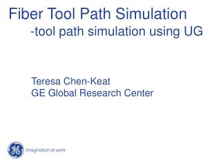 Fiber Tool Path Simulation -tool path simulation using UG