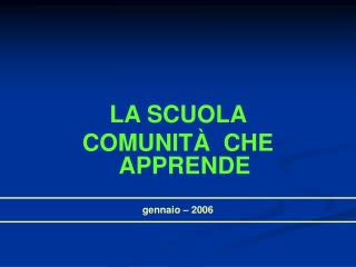 gennaio – 2006