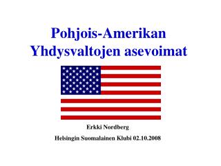 Pohjois-Amerikan Yhdysvaltojen asevoimat