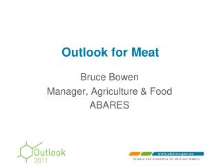 Outlook for Meat