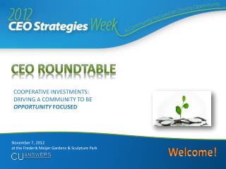 CEO Roundtable