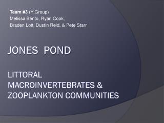 Littoral macroinvertebrates &amp; zooplankton communities
