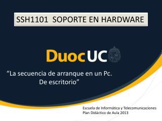 SSH1101 SOPORTE EN HARDWARE