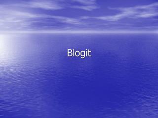 Blogit