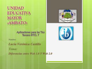 Unidad educativa mayor «AMBATO»