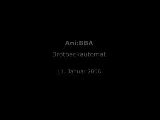 11. Januar 2006