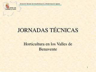 JORNADAS TÉCNICAS